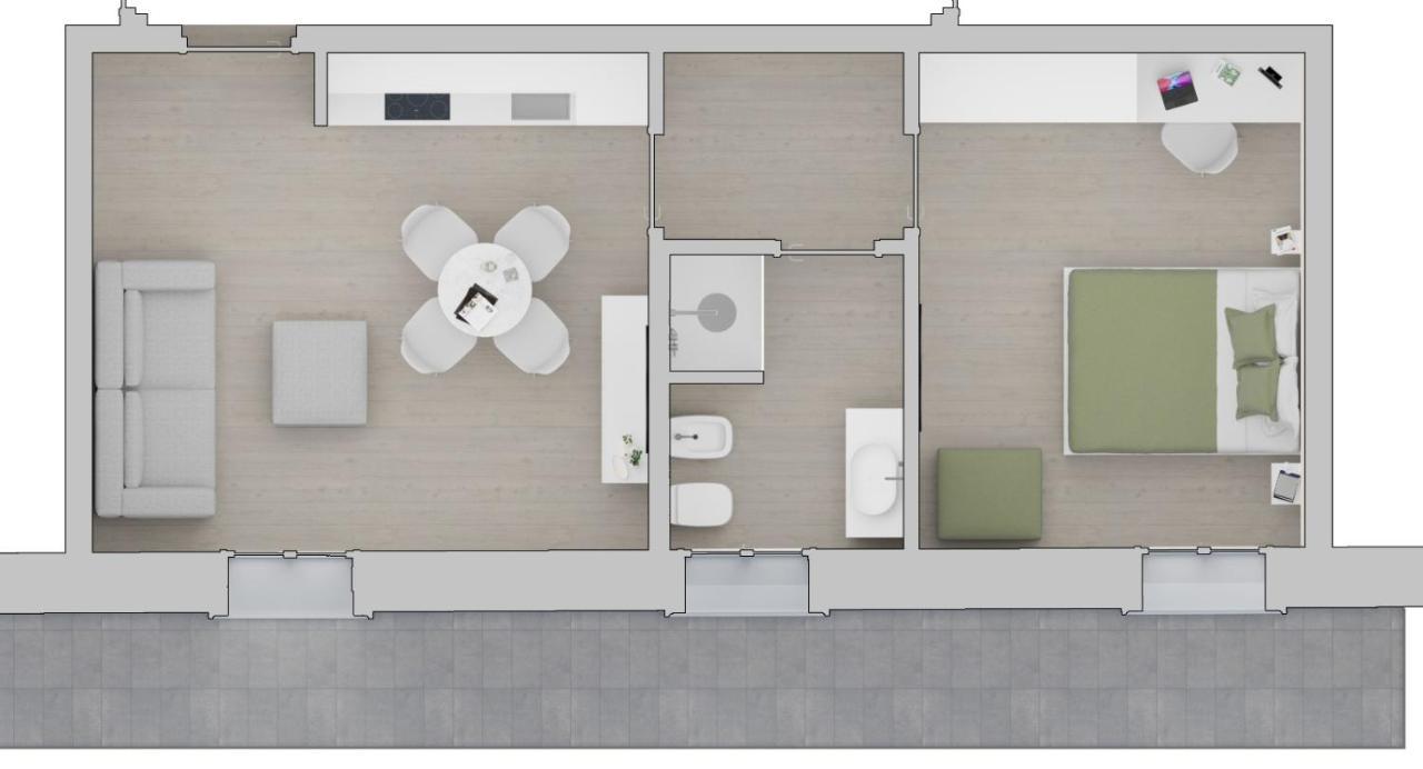 Residenza Betteloni Apartment Bardolino Bagian luar foto